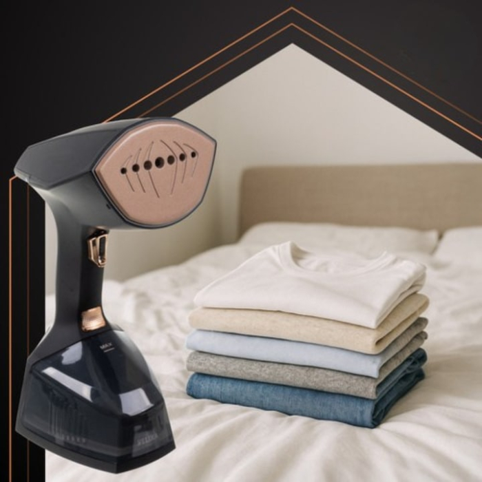Aparat de calcat cu abur VarioShop®, 2000W, 3 moduri abur, 360ml, portabil [10]