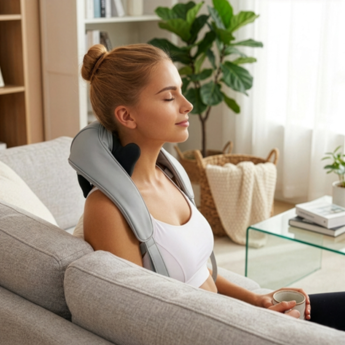 Aparat de masaj cervical VarioShop®, cu 3 moduri de masaj, 2 moduri incalzire si USB-C [7]