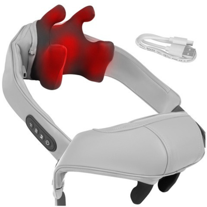 Aparat de masaj cervical VarioShop®, cu 3 moduri de masaj, 2 moduri incalzire si USB-C [12]