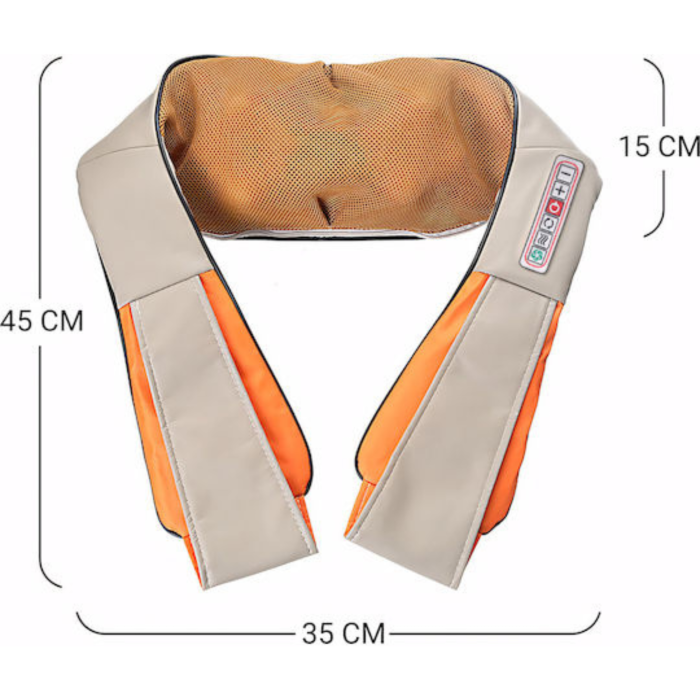 Aparat de masaj VarioShop®, tip Shiatsu, cu functie de incalzire, 16 puncte de masaj, 3 trepte de viteza, pentru gat, umeri, spate, picioare si talpi [4]