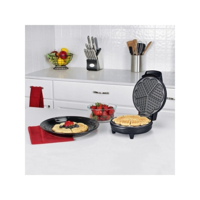 Aparat de vafe electric VarioShop®, 1000W, 5 vafe in forma de inima, placi antiaderente, incalzire rapida, picioare antiderapante, indicatori luminosi [11]