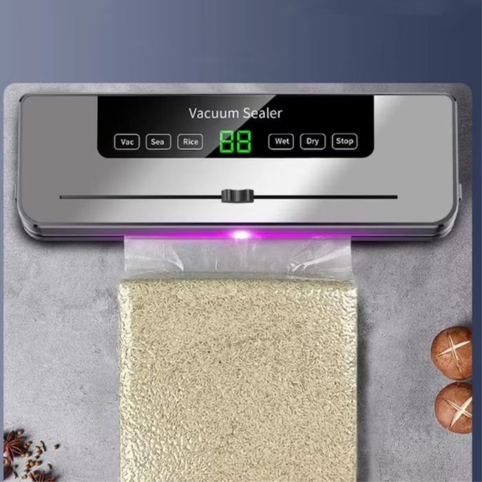 Aparat de vidat alimente  VarioShop® 120W, cu cantar integrat si functie tara, vidare umed/uscat, sigilare sticle, viteza reglabila [4]