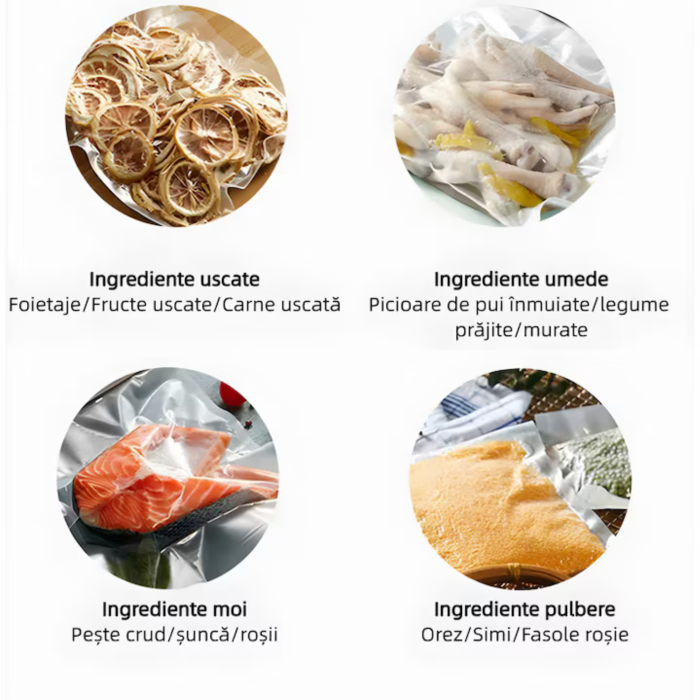 Aparat de vidat alimente  VarioShop® 120W, cu cantar integrat si functie tara, vidare umed/uscat, sigilare sticle, viteza reglabila [3]