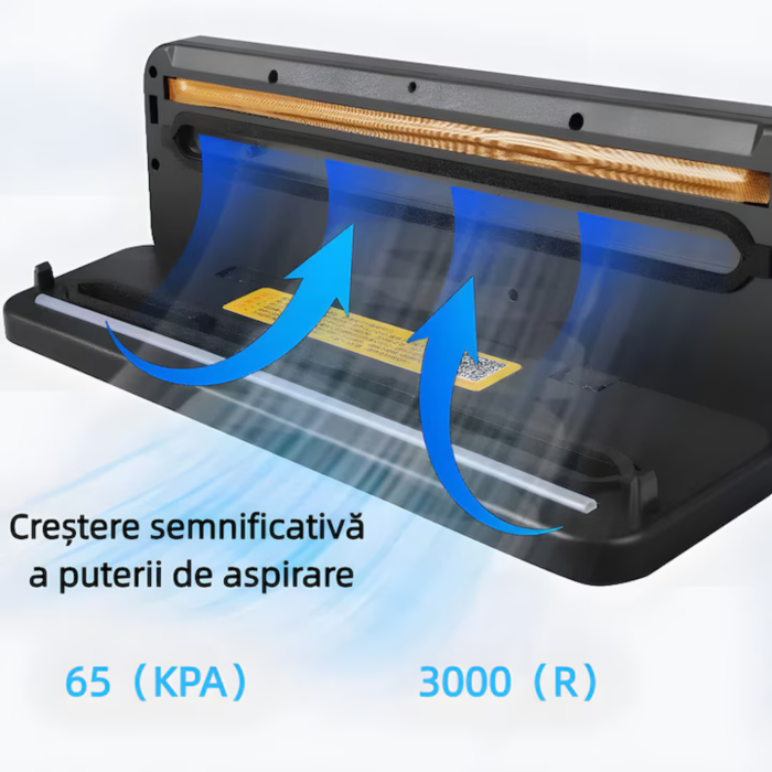 Aparat de vidat alimente  VarioShop® 120W, cu cantar integrat si functie tara, vidare umed/uscat, sigilare sticle, viteza reglabila [2]