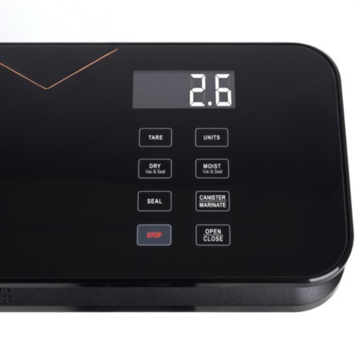 Aparat de vidat alimente VarioShop® 2 in 1 cu cantar, 120W, pompa dubla 80kPa, 6 moduri, cutter incorporat, sigilare pungi 30cm, vacuum sealer alimente uscate si umede [5]