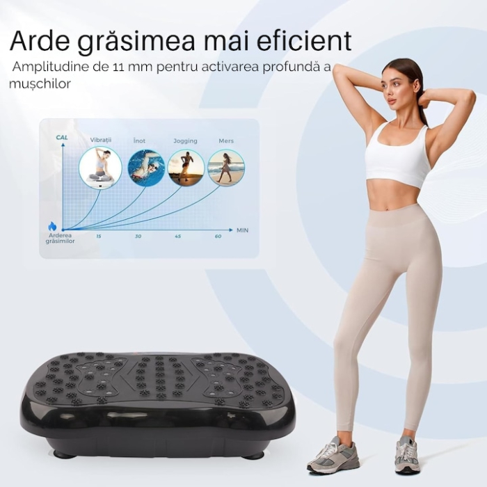 Aparat vibromasaj VarioShop, 120 viteze, masaj cu acupresiune, roșu, 47, 98x31, 5x11, 48cm [8]