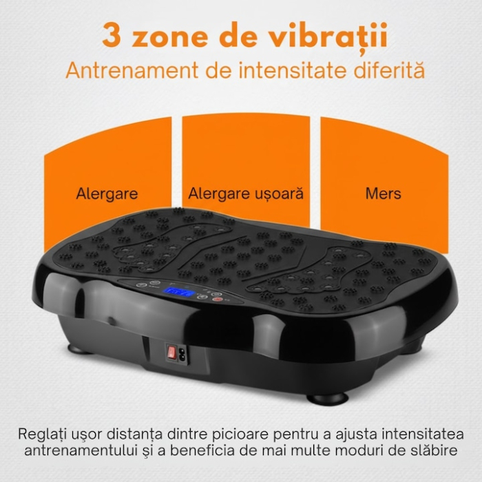 Aparat vibromasaj VarioShop, 120 viteze, masaj cu acupresiune, roșu, 47, 98x31, 5x11, 48cm [7]