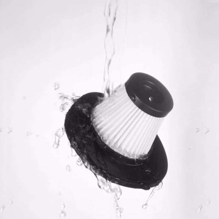 Aspirator auto fara fir VarioShop® puternic 120W, reincarcabil USB, portabil, turbina 32000 rpm, filtru dublu, recipient transparent, pentru masina si interior auto [5]