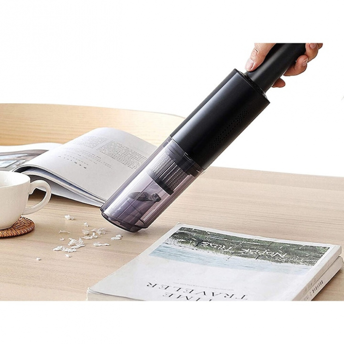 Aspirator auto multifunctional VarioShop®, pentru casa si masina, 3 accesorii incluse: duza ingusta si medie, duza tip perie, Portabil, compact, 120w, filtru HEPA, Negru [11]