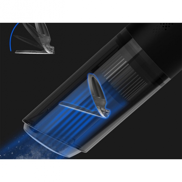 Aspirator auto multifunctional VarioShop®, pentru casa si masina, 3 accesorii incluse: duza ingusta si medie, duza tip perie, Portabil, compact, 120w, filtru HEPA, Negru [12]