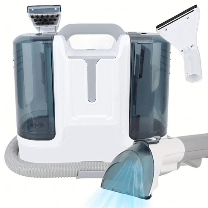 Aspirator portabil pentru covoare si tapiterie 450W VarioShop®, putere de aspirare 11 kPa, rezervor dublu, perii universale, ideal pentru curatarea casei si a masinii [11]