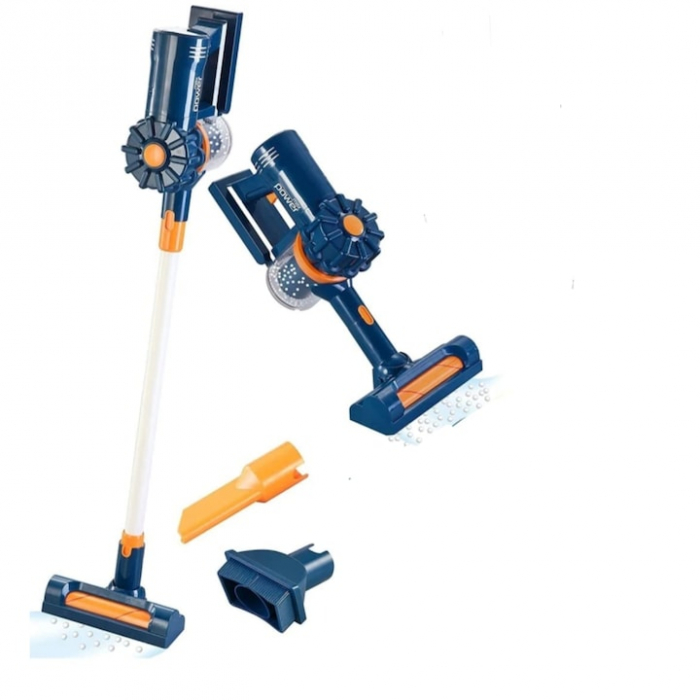 Aspirator Vertical pentru Copii VarioShop®, 3 Accesorii Interschimbabile, Sunet de Aspirare, Alimentare Baterii, Invatare prin Joaca, 3+, Multicolor [2]