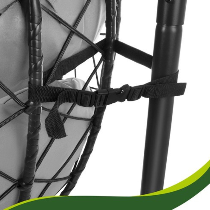 Balansoar scaun suspendat 185 cm VarioShop®, confortabil și rezistent pentru grădină și terasă [9]