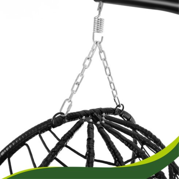 Balansoar scaun suspendat 185 cm VarioShop®, confortabil și rezistent pentru grădină și terasă [10]