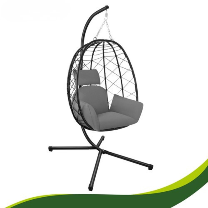 Balansoar scaun suspendat 185 cm VarioShop®, confortabil și rezistent pentru grădină și terasă [5]
