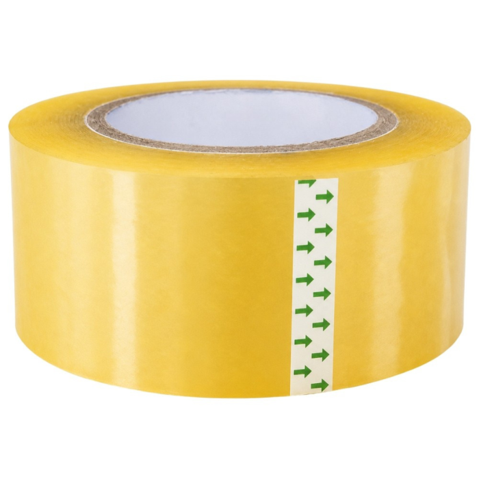 Banda adeziva transparenta VarioShop®, tip scotch, pentru ambalaje, colete si transport, 46 mm x 200 m [9]