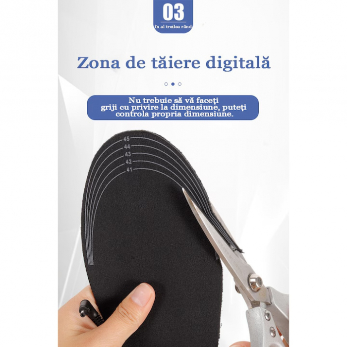 Branturi incalzite pentru incaltaminte VarioShop®, Impermeabile, Confortabile, Rezistente, Temperatura Incalzire max. 55°C, Alimentare prin USB, Marimea 41 - 46, Negru [18]