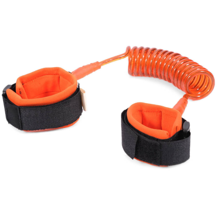 Bratara antipierdere copii VarioShop®, pentru plimbari, excursii si zone aglomerate, reglabila, 150 cm, portocaliu [4]
