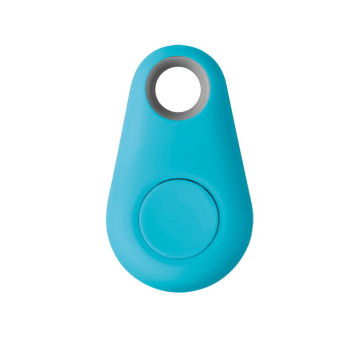 Breloc anti-pierdere Bluetooth VarioShop®, pentru chei si obiecte personale, localizator cu alarma sonora, declansator foto, aplicatie iSearching, Android/iOS, albastru [8]