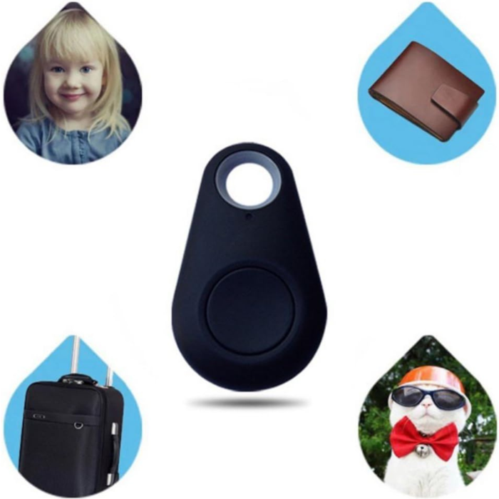 Breloc anti-pierdere cu Bluetooth pentru chei VarioShop®, localizator obiecte, declansator foto, alarma anti-pierdere, compatibil Android & iOS, aplicatie iSearching, Negru [5]