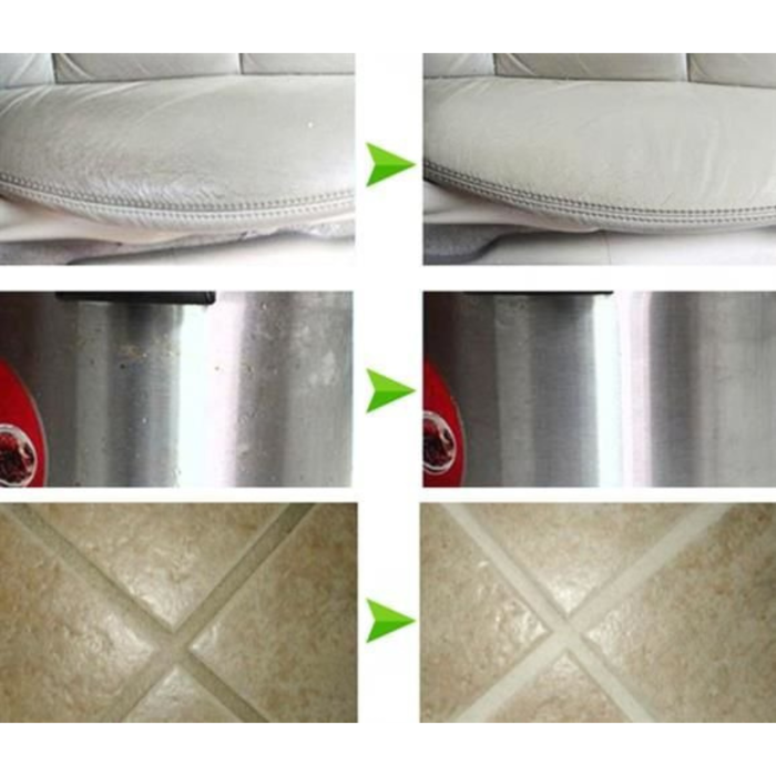 Burete magic VarioShop®, pentru curatarea murdariei fara detergenti, eficienta ridicata, utilizare versatila, diverse suprafete, din melamina, 10 x 7 cm, Alb [8]