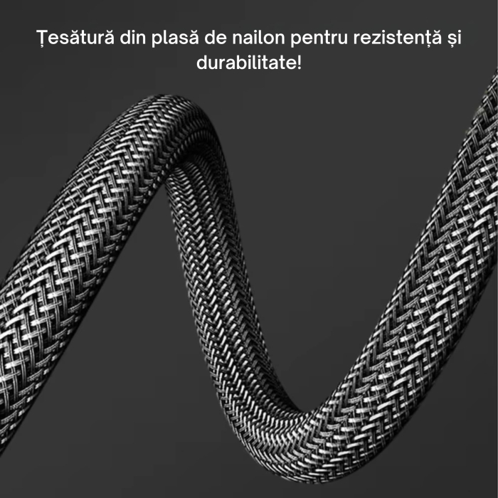 Cablu HDMI 2.1 VarioShop®, 48Gbps 8K 60Hz, 4K 120Hz, compatibilitate universala, plug-and-play, pentru monitor, proiector, televizor, laptop, lungime 1.5 m, Negru [2]