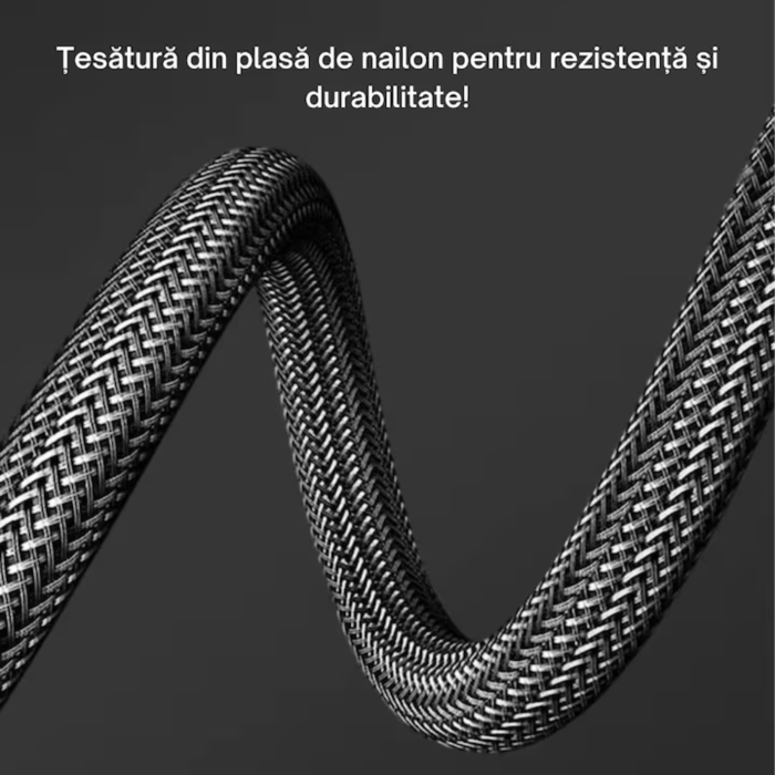 Cablu HDMI 2.1 VarioShop®, 48Gbps 8K 60Hz, 4K 120Hz, compatibilitate universala, plug-and-play, pentru monitor, proiector, televizor, laptop, lungime 2 m, Negru [6]