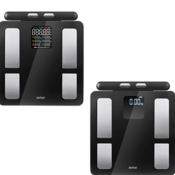 Cantar Analitic Smart VarioShop Premium Bluetooth IMC Grasime Corporala Masa Musculara 8 Electrozi WiFi LCD 180kg [13]