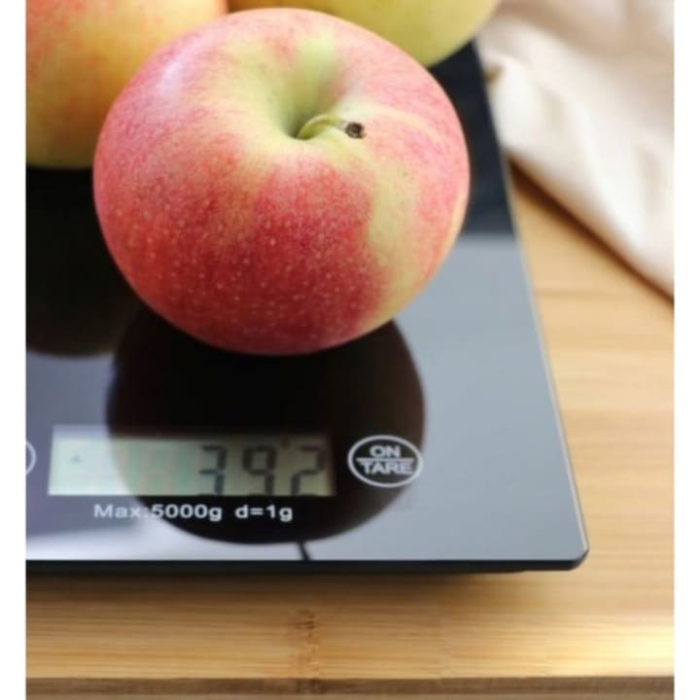 Cantar de bucatarie electronic VarioShop®, pana la 5 kg, Precizie 1gr, Afisaj LCD, Oprire Automata, Baterie Inclusa, Dimensiune 20 x 15 x 2 cm, Negru [2]