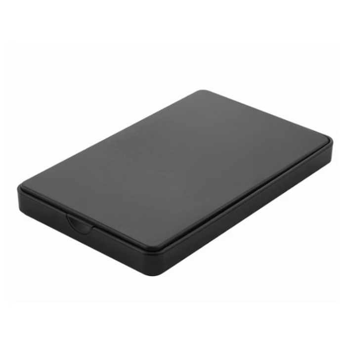 Carcasa externa HDD/SSD 2.5” USB 3.0 VarioShop®, transfer rapid, design compact, compatibilitate universala, instalare fara unelte, Negru [6]