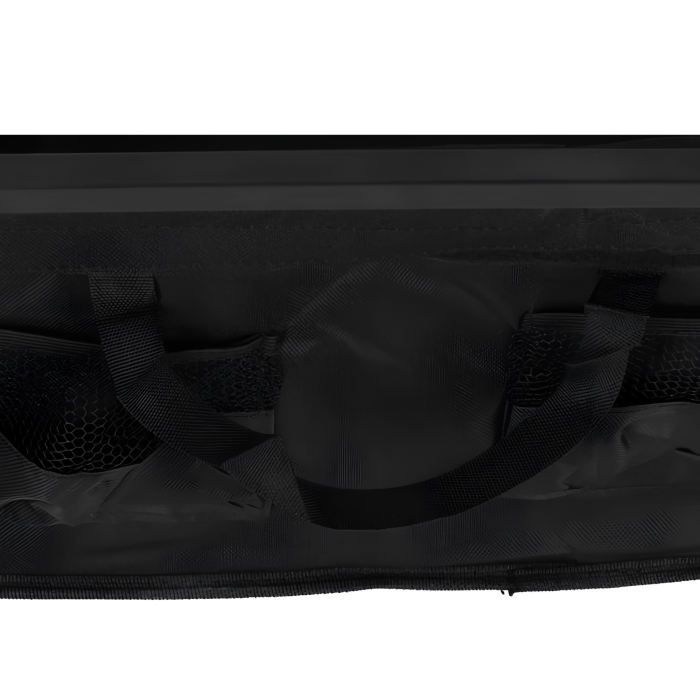 Carucior pliabil transport VarioShop®, pentru plaja, camping si cumparaturi, cos incapator impermeabil, capacitate 100 L, sarcina 100 kg, negru [13]