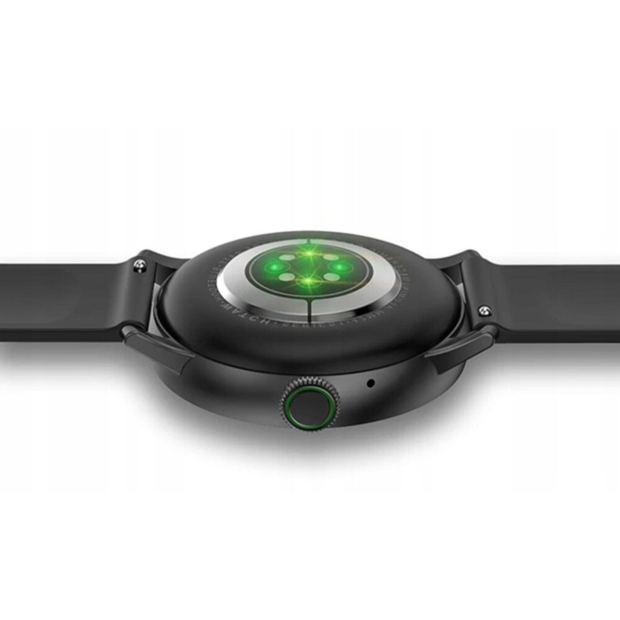 Ceas Smart VarioShop®, Incarcare Wireless, EKG, Apeluri si Notificari Bluetooth, Monitorizare Puls, Functii Multiple, Negru [15]