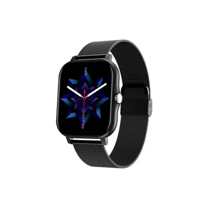 Ceas Smart VarioShop® monitorizare sanatate, apeluri, notificari, 7 moduri sportive, ecran tactil color, 2 curele, compatibil Android si iOS [12]