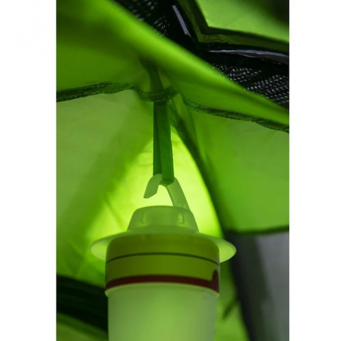 Cort de camping pentru 2 persoane VarioShop®, Impermeabil, Usor de Montat, Ventilat si Compact, Ideal pentru Drumetii si Excursii, Negru/Verde [13]