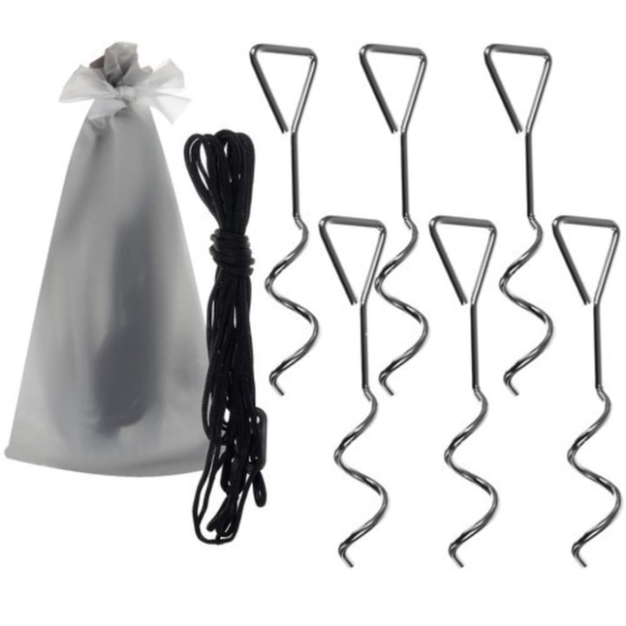 Cort de plaja VarioShop®, turistic, montare rapida, protectie UV si rezistent la vant, 220 x 120 x 120 cm, Alb/Turcoaz [3]