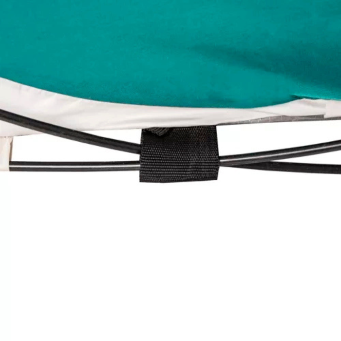 Cort plaja semideschis, VarioShop®, montare rapida POP-UP, protectie UV si rezistent la vant, 190 x 86 x 120 cm, Alb/Turcoaz [7]