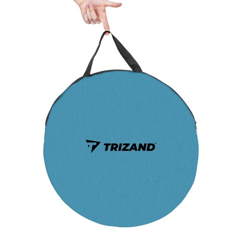 Cort plaja semideschis VarioShop®, turistic, montare rapida POP-UP, protectie UV si rezistent la vant, 145 x 100 x 70 cm, Alb/Turcoaz [8]