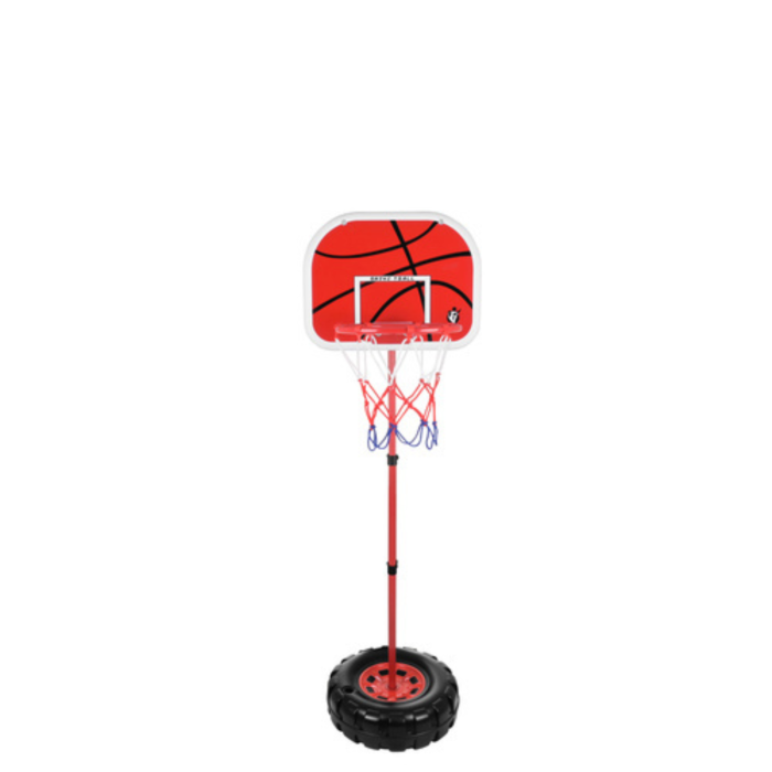 Cos baschet pentru copii VarioShop®, reglabil 109-170 cm, cu suport, panou, minge si pompa, set complet pentru interior si exterior [6]