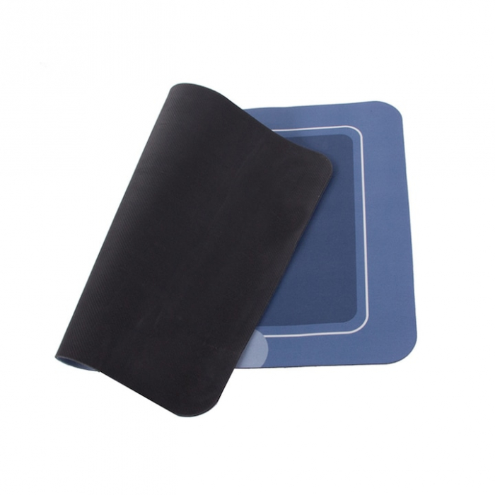 Covor de baie antiderapant VarioShop®, substrat absorbant, uscare rapida, usor de curatat, dimensiune 58 x 38 cm, Albastru [13]