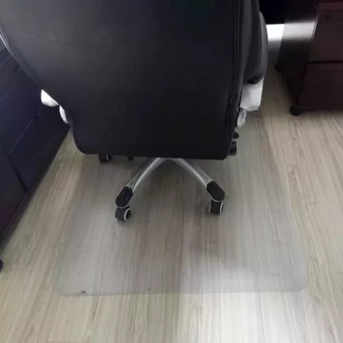 Covoras de Protectie pentru Pardoseala VarioShop®, Contra Zgarieturilor, Mutifunctional, Suprafata Mata, Dimensiuni 130 x 90 cm, Grosime 0.5 mm, Transparent [10]