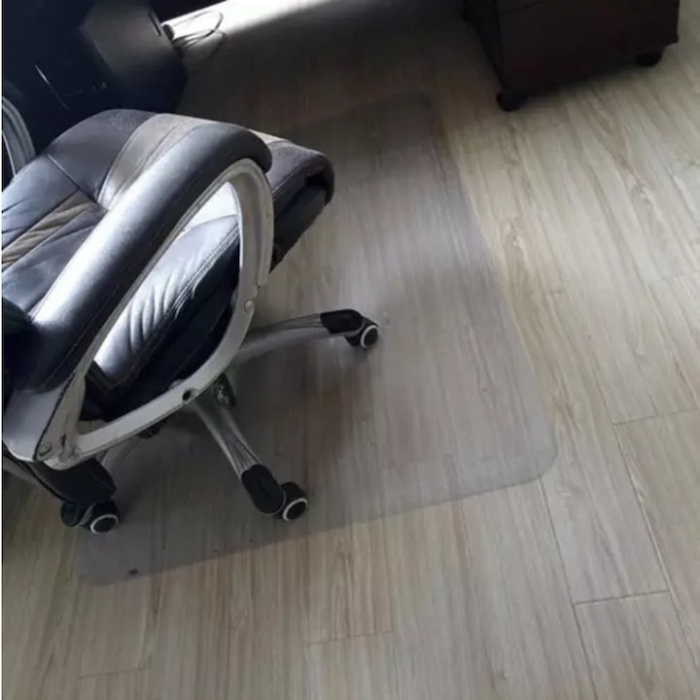 Covoras de Protectie pentru Pardoseala VarioShop®, Contra Zgarieturilor, Mutifunctional, Suprafata Mata, Dimensiuni 130 x 90 cm, Grosime 0.5 mm, Transparent [11]