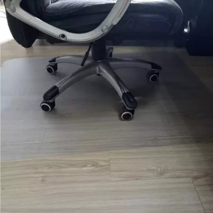 Covoras de Protectie pentru Pardoseala VarioShop®, Contra Zgarieturilor, Mutifunctional, Suprafata Mata, Dimensiuni 130 x 90 cm, Grosime 0.5 mm, Transparent [9]