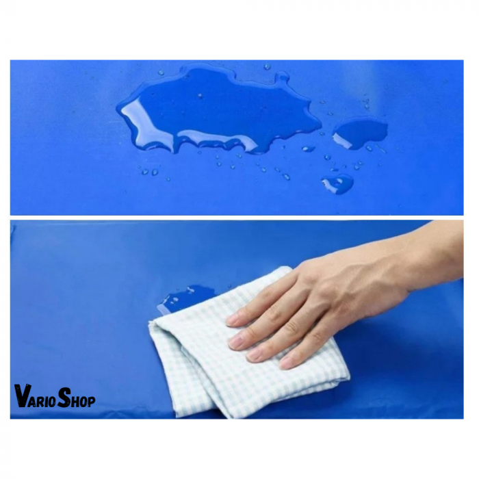 Covoras de Racire pentru Animale de Companie, VarioShop®, pentru Podea, Canapea, Masina, Impermeabil, Non-toxic, Rezistent la Uzura, 65 x 50cm, Albastru marin [23]