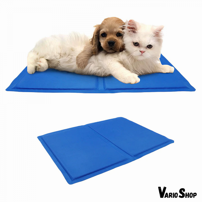Covoras de Racire pentru Animale de Companie, VarioShop®, pentru Podea, Canapea, Masina, Impermeabil, Non-toxic, Rezistent la Uzura, 65 x 50cm, Albastru marin [58]