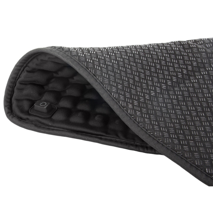 Covoras incalzit electric pentru sezut VarioShop®, perna de scaun cu incalzire USB, 5 trepte de temperatura, antiderapanta, ideala pentru masina, birou sau acasa, 44 x 38.5 cm, Negru [5]