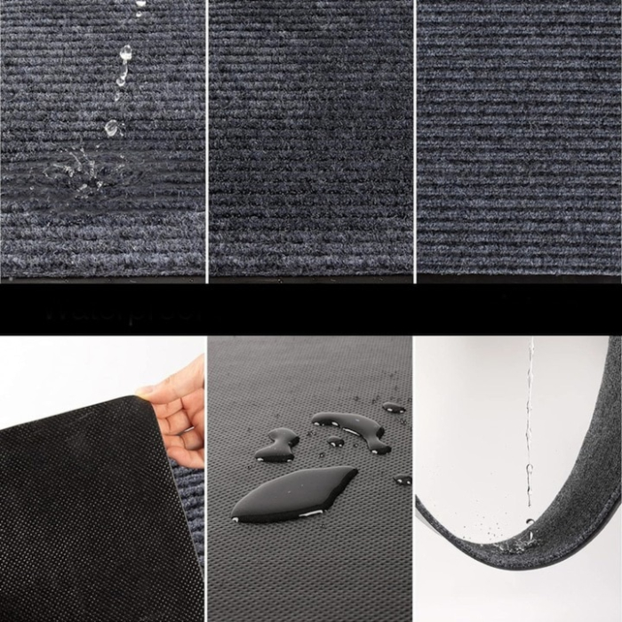 Covoras pentru intrare VarioShop®, cu suprafata din fibra sintetica si baza cauciucata antiderapanta, rezistent, modern si usor de curatat, 60 x 90 cm [7]