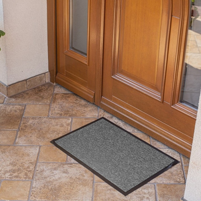 Covoras pentru intrare VarioShop®, cu suprafata din fibra sintetica si baza cauciucata antiderapanta, rezistent, modern si usor de curatat, 60 x 90 cm [2]
