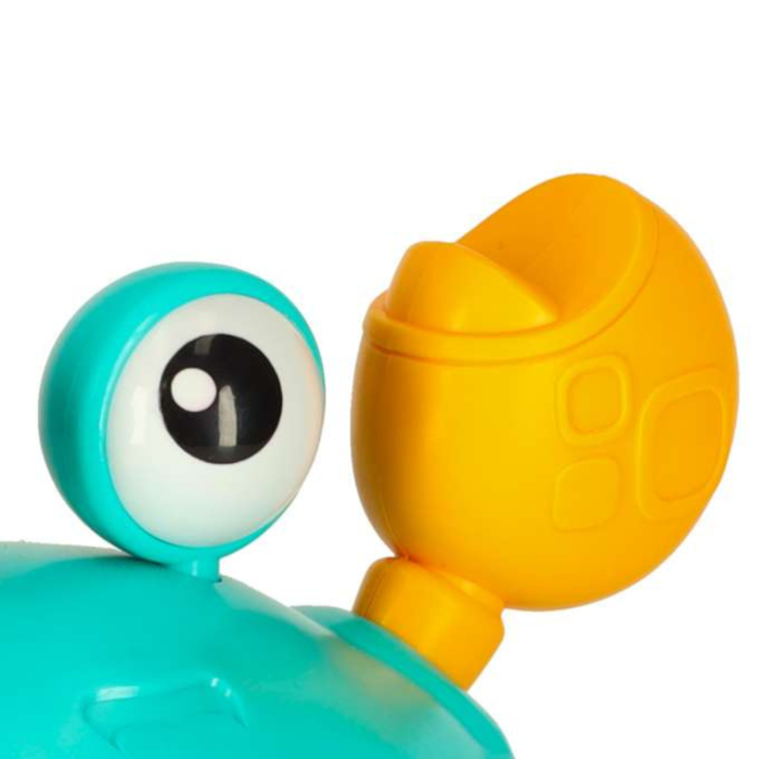 Crab interactiv VarioShop®, cu senzori pentru evitarea obstacolelor, muzica si miscare automata, reincarcabil USB, pentru copii 3+, rosu [10]