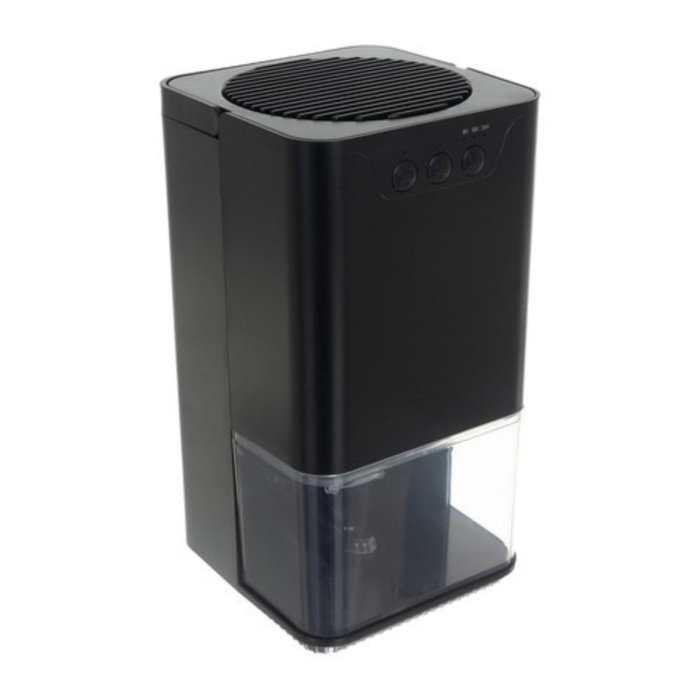 Dezumidificator de aer compact VarioShop® 1400 ml, tehnologie Peltier silentioasa 36W, temporizator 8/12/16 ore, oprire automata, rezervor detasabil, LED ambiental 7 culori, negru [16]