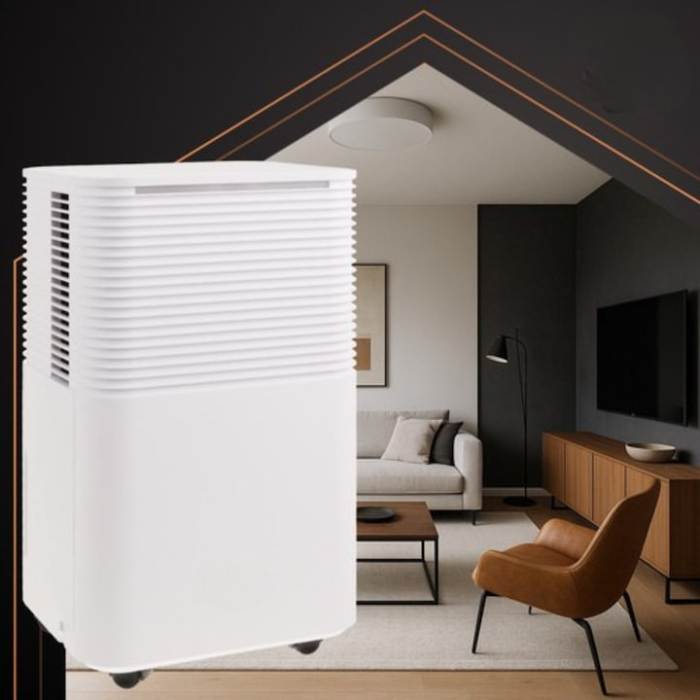 Dezumidificator de aer VarioShop, 12L/24h, control WiFi, alb, 44, 5x25, 5x22cm [13]